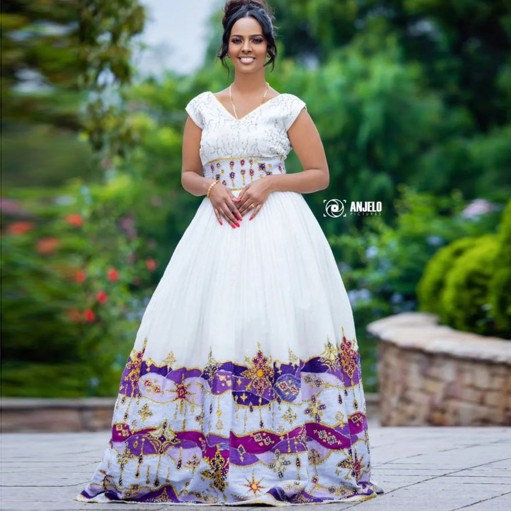 Traditional Ethiopian, Eritrean, Habesha Wedding Dresses ...