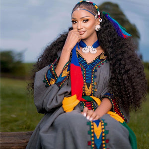 Areg Ethioian Habesha Dress