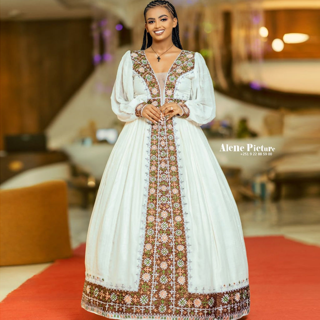 Adis Alem Ethiopian Wedding Dress