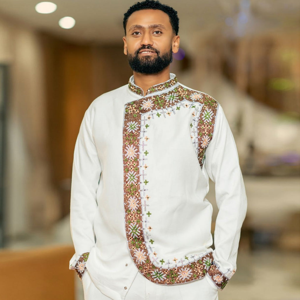 Alemneh Ethiopian Men Shirt