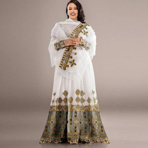 Aleema Ethiopian Wedding Cloth