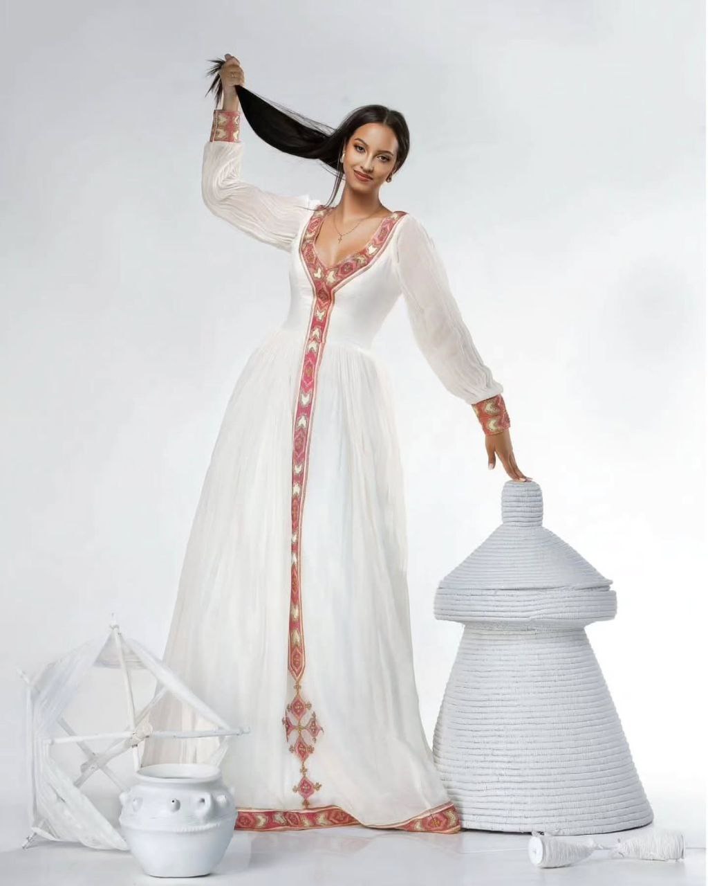 Clara Ethiopian Cultural dress XL Clara Ethiopian Cultural dress XL