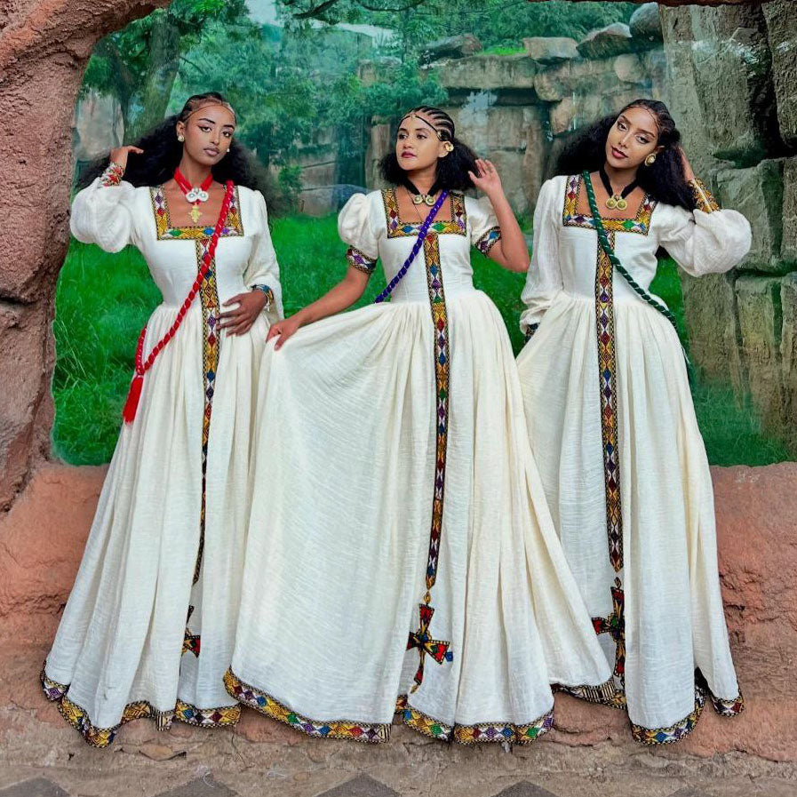 Ashenda Signature Kemis with Netela