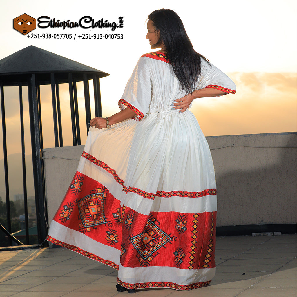 Ethiopian Cultural Wedding Dress