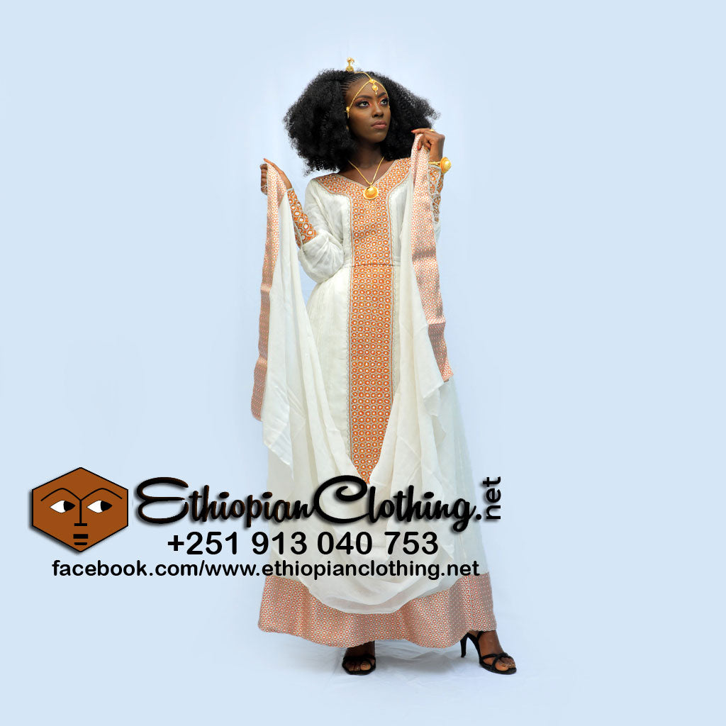 Readymade Maritu Eritrean Clothing - Ethiopian Traditional Dress