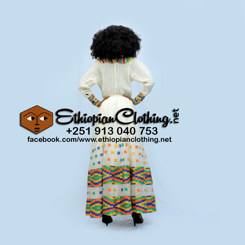 Jenber Ethiopian Dress - Ethiopian Traditional Dress