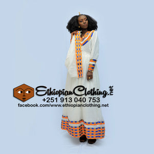 Wuberest Ethiopian traditional dress - Ethiopian Traditional Dress