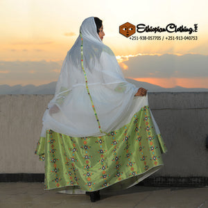 Modern Habesha dress Ethiopian - Wedding Dress