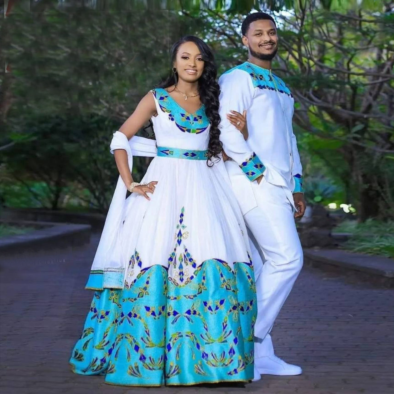 Ethiopian Wedding Dress - Authentic Ethiopian Wedding Dress