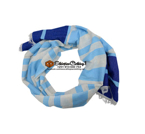 Ethiopian traditional scarf, Ethiopian silk scarf,  