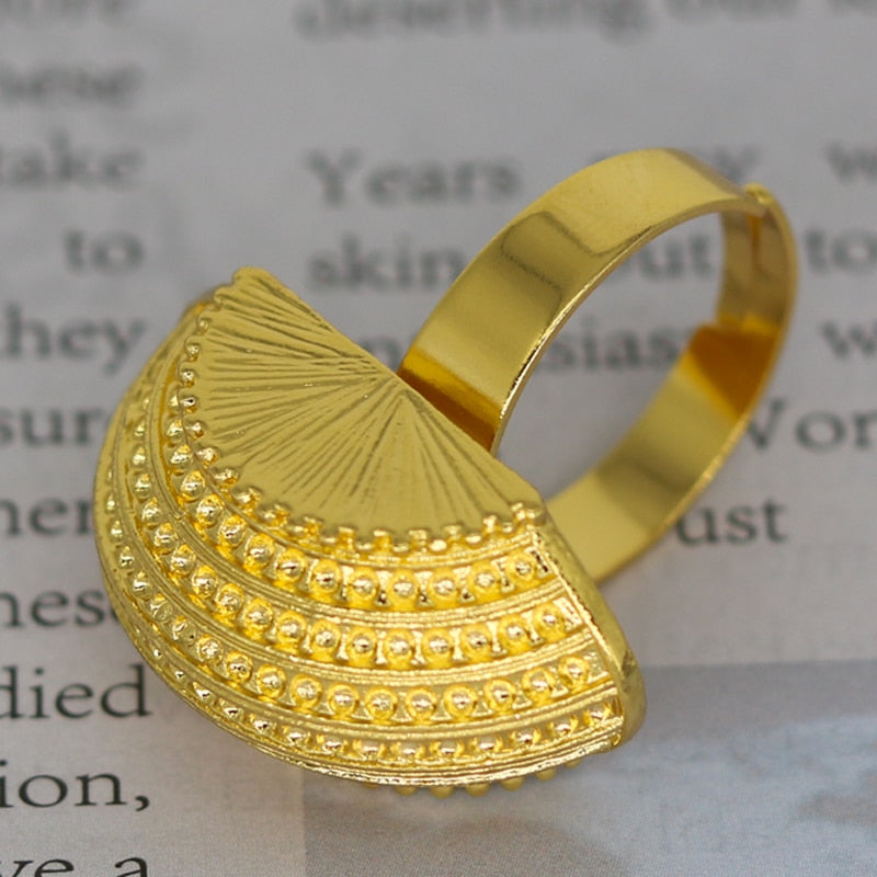 Gold Habesha jewelry sets - Ethiopian Traditional Dress