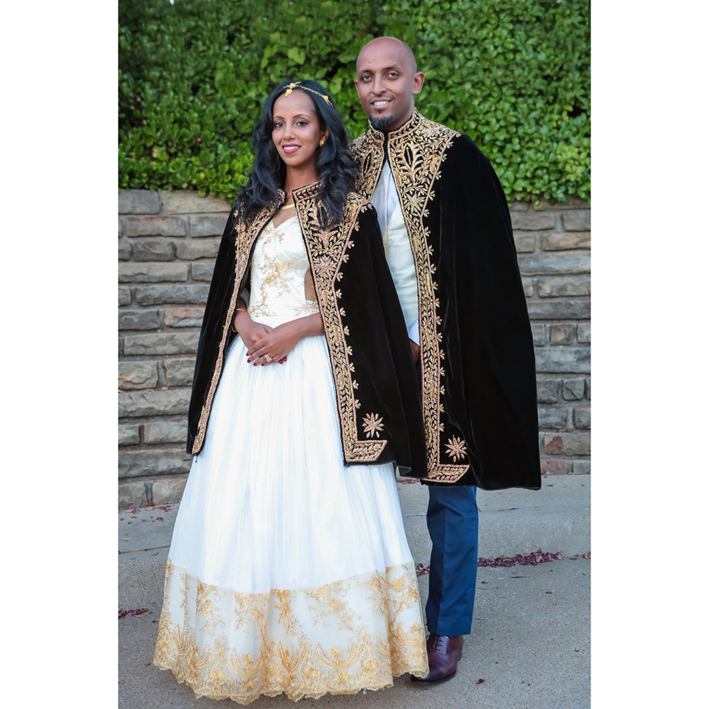 Nigusu Ethiopian Kaba - Ethiopian Traditional Dress