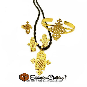 Selam Ethiopian jewelry sets - Ethiopian Traditional Dress