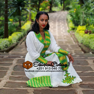 Abay Ethiopian cultural dresses - Ethiopian Traditional Dress