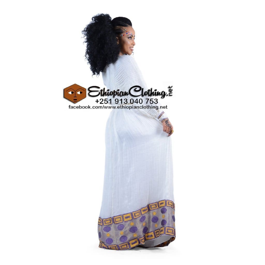 Abeba Habesha Dress - Ethiopian Traditional Dress