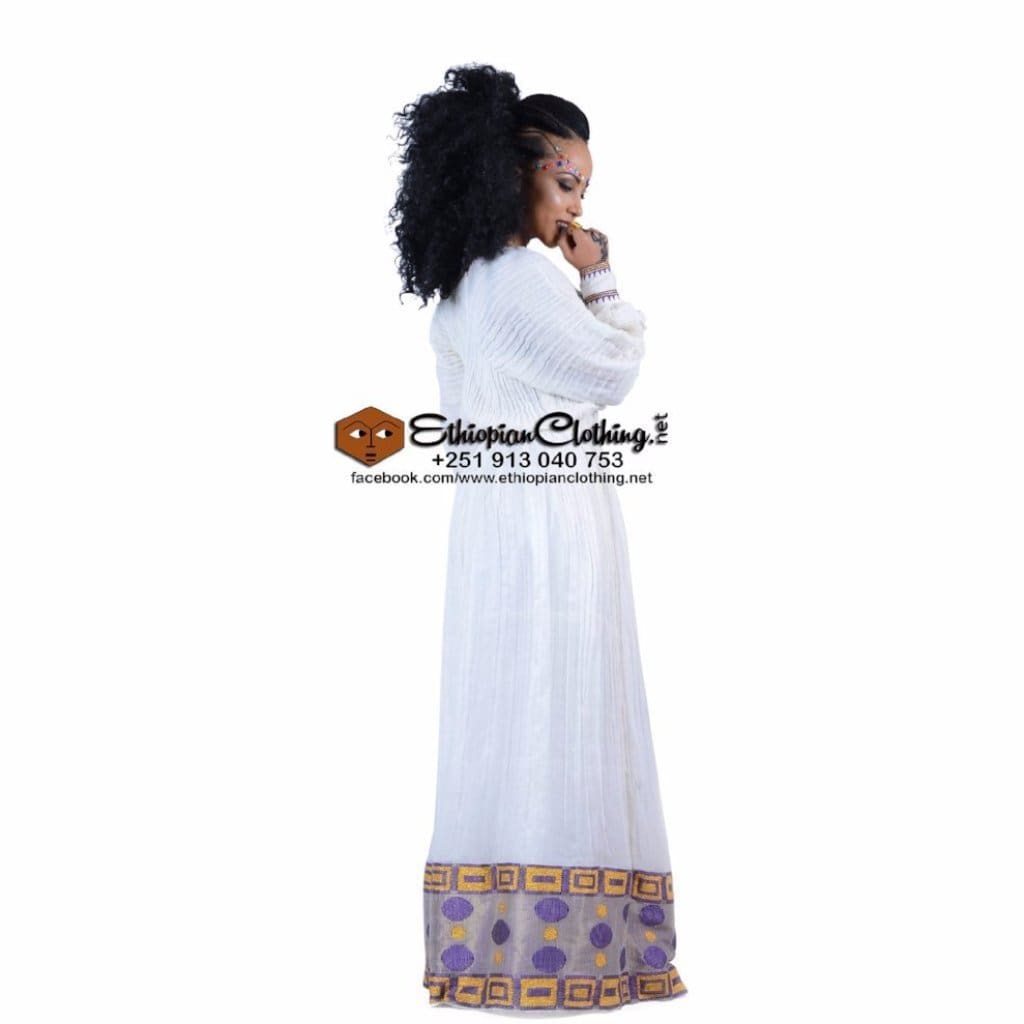 Abeba Habesha Dress - Ethiopian Traditional Dress