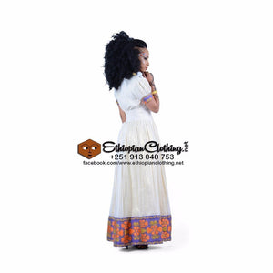 Agaro Habesha Dress - Ethiopian Traditional Dress