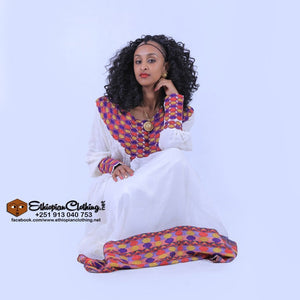 Aisha Ethiopian traditional dress - Ethiopian Traditional Dress