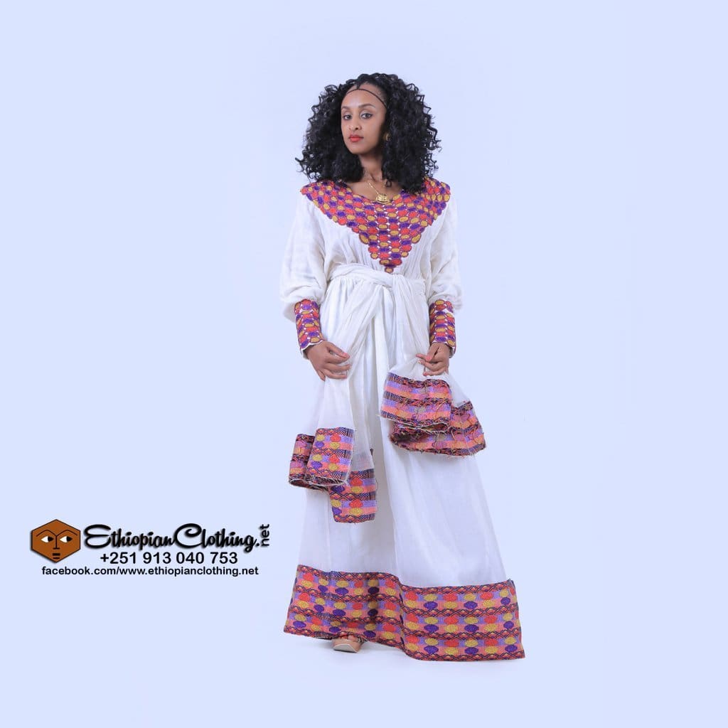 Aisha Ethiopian traditional dress - Ethiopian Traditional Dress