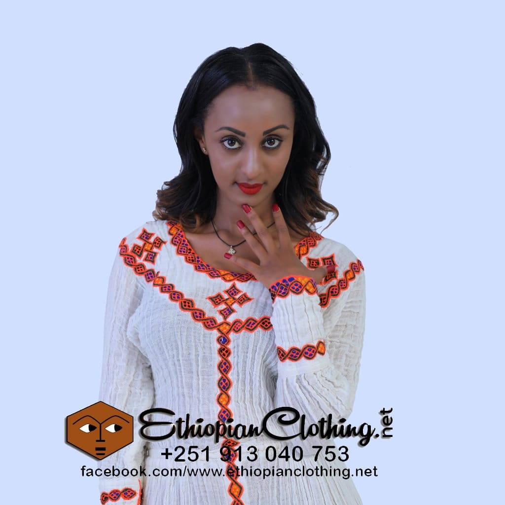 Asmarina Zuria - Ethiopian Traditional Dress