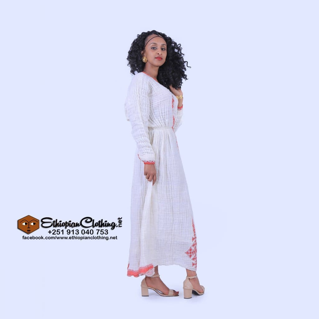 Awet Axum telf - Ethiopian Traditional Dress
