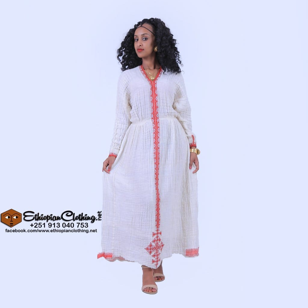 Awet Axum telf - Ethiopian Traditional Dress