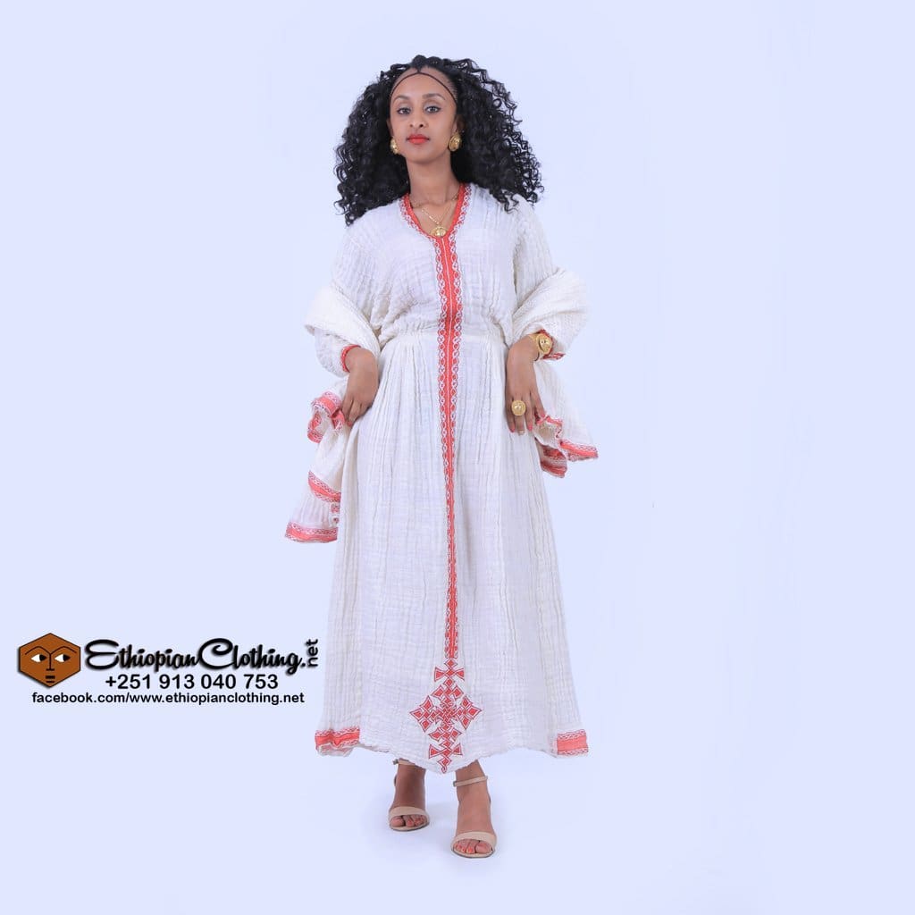 Readymade Awet Axum telf - Ethiopian Traditional Dress