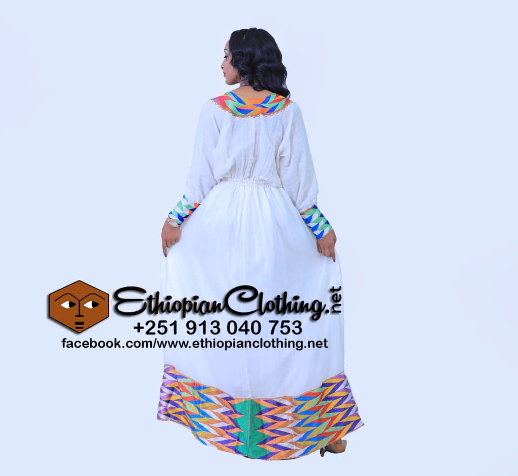 Danat Habesha dress - Ethiopian Traditional Dress