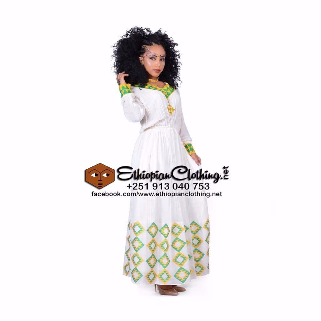 Dese Ethiopian Dress - Ethiopian Traditional Dress