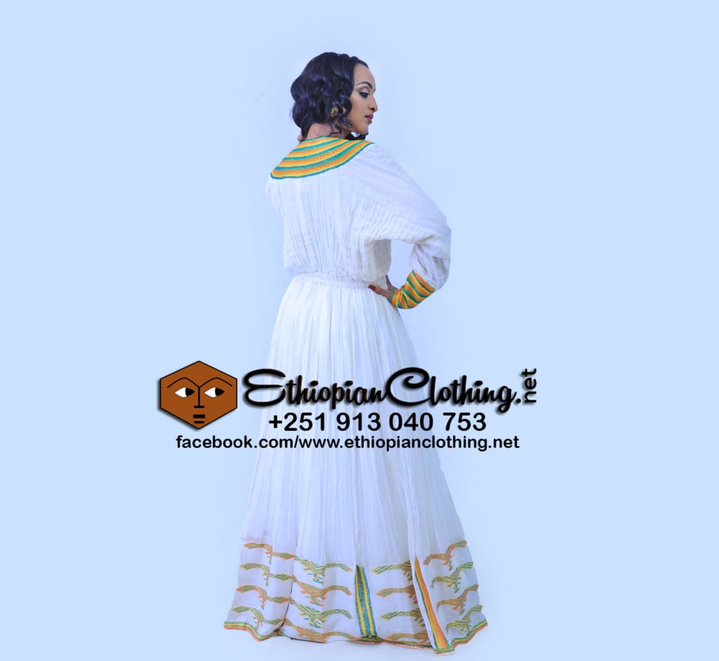 Dill Habesha kemis - Ethiopian Traditional Dress