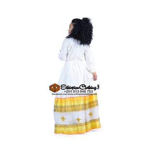 Eden Ethiopian women dress - Ethiopian Traditional Dress