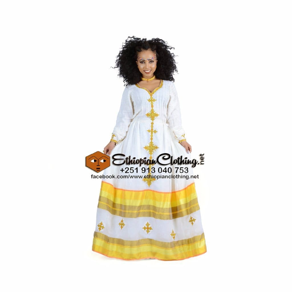 Eden Ethiopian women dress - Ethiopian Traditional Dress