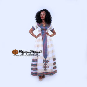 Elda Ethiopian wedding dress - Ethiopian Traditional Dress