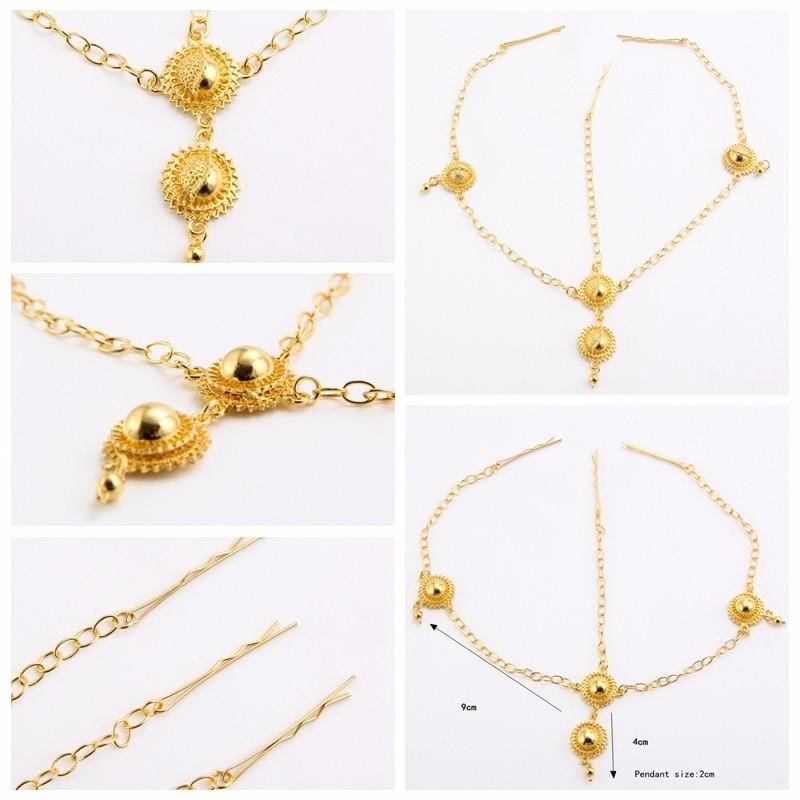 Ethiopian, Eritrea Wedding head set - Ethiopian Traditional Dress