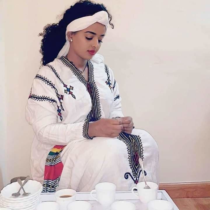Ethiopian ethnic traditional Gondar dress - Ethiopian Traditional Dress