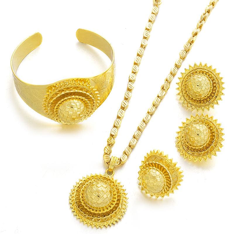 Fnan Eritrean Jewelry - Ethiopian Traditional Dress