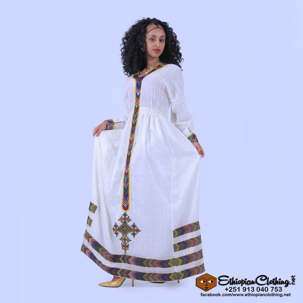 Ethiopian Church Dress - EthiopianClothing.Net