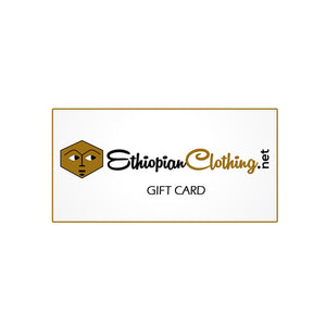 Gift Card - Ethiopian Traditional Dress