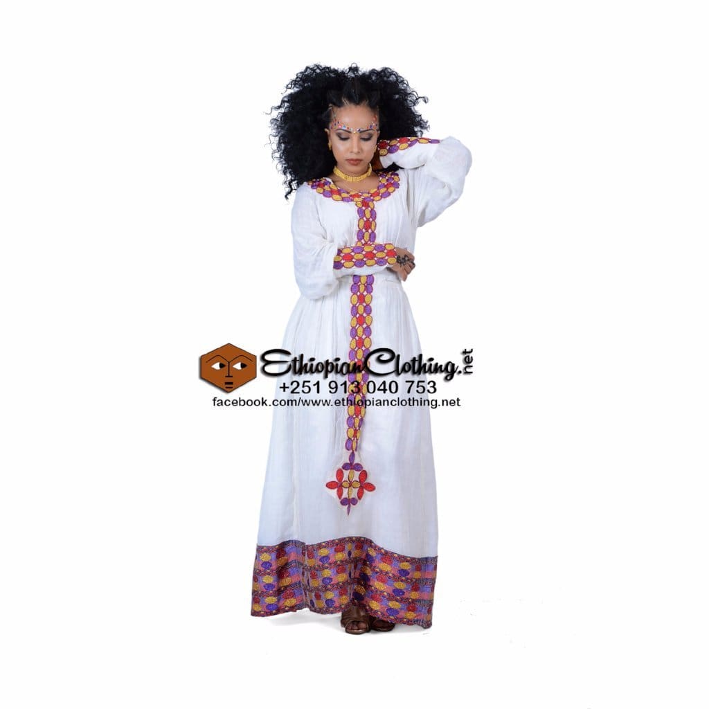Gimbi Ethiopian Dress - Ethiopian Traditional Dress