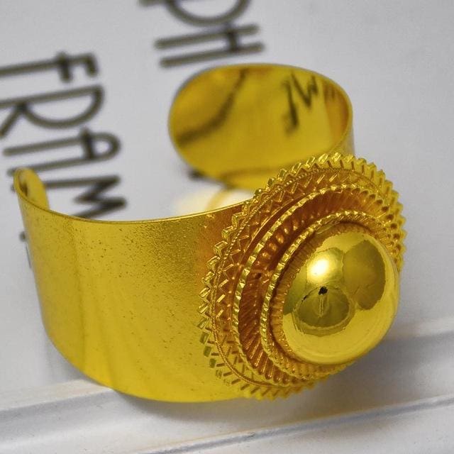 Habesha Wedding Scrub Bangle - Ethiopian Traditional Dress