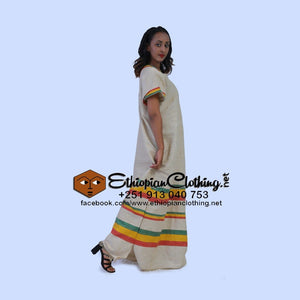 Hagere coffee dress - Ethiopian Traditional Dress