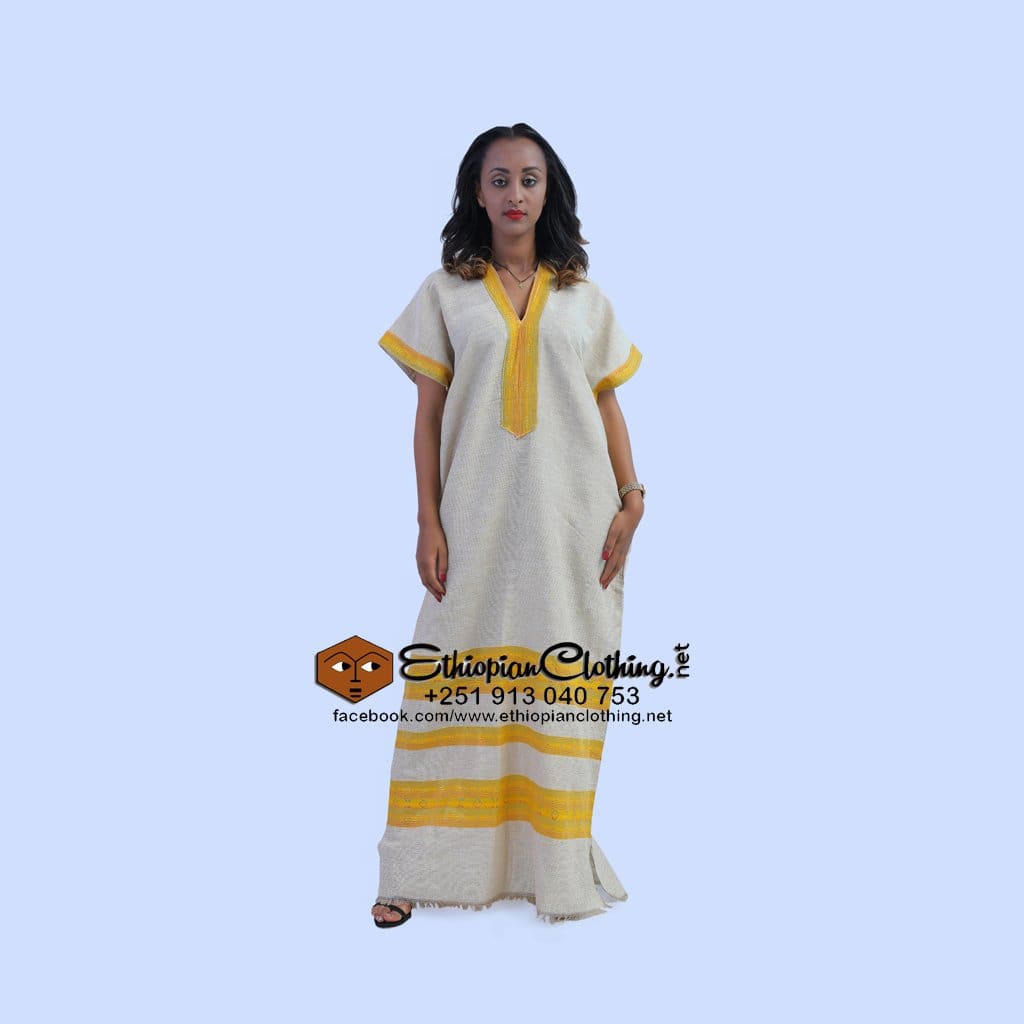 Haset coffee dress - Ethiopian Traditional Dress