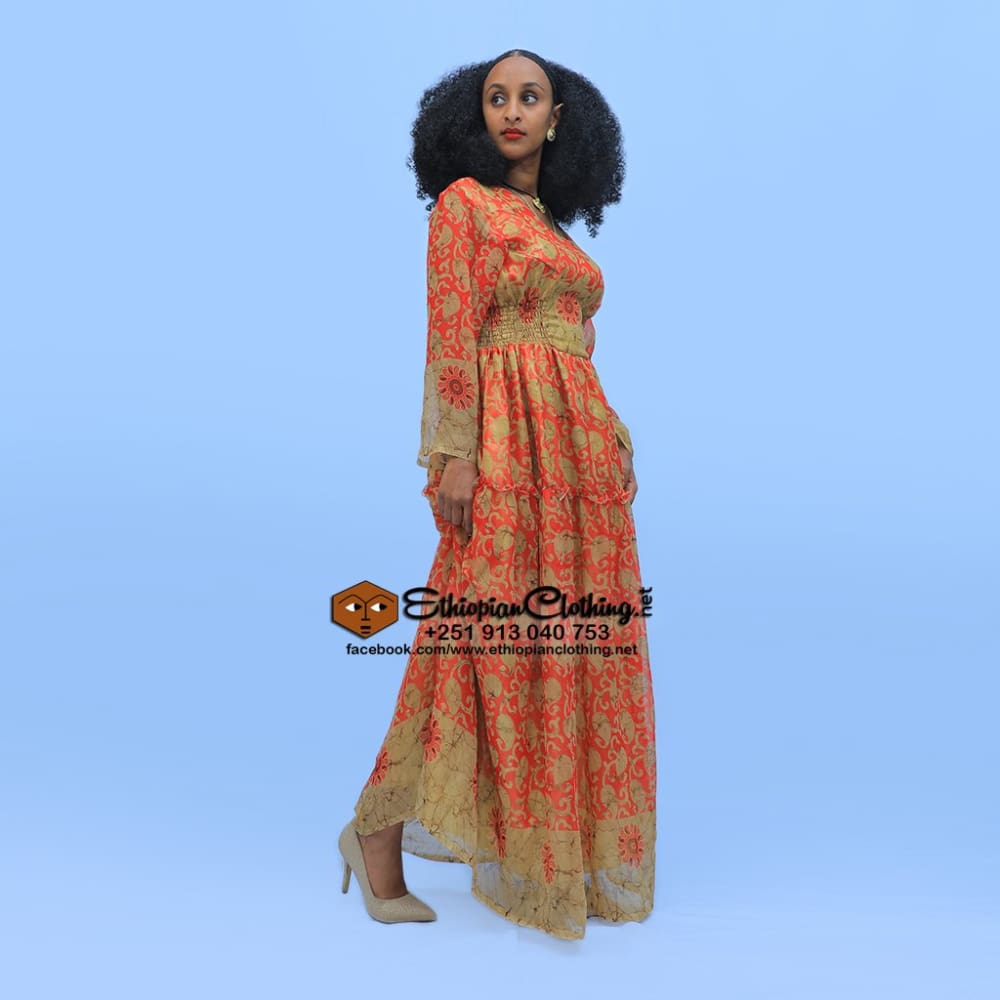 Hildana chiffon - Ethiopian Traditional Dress