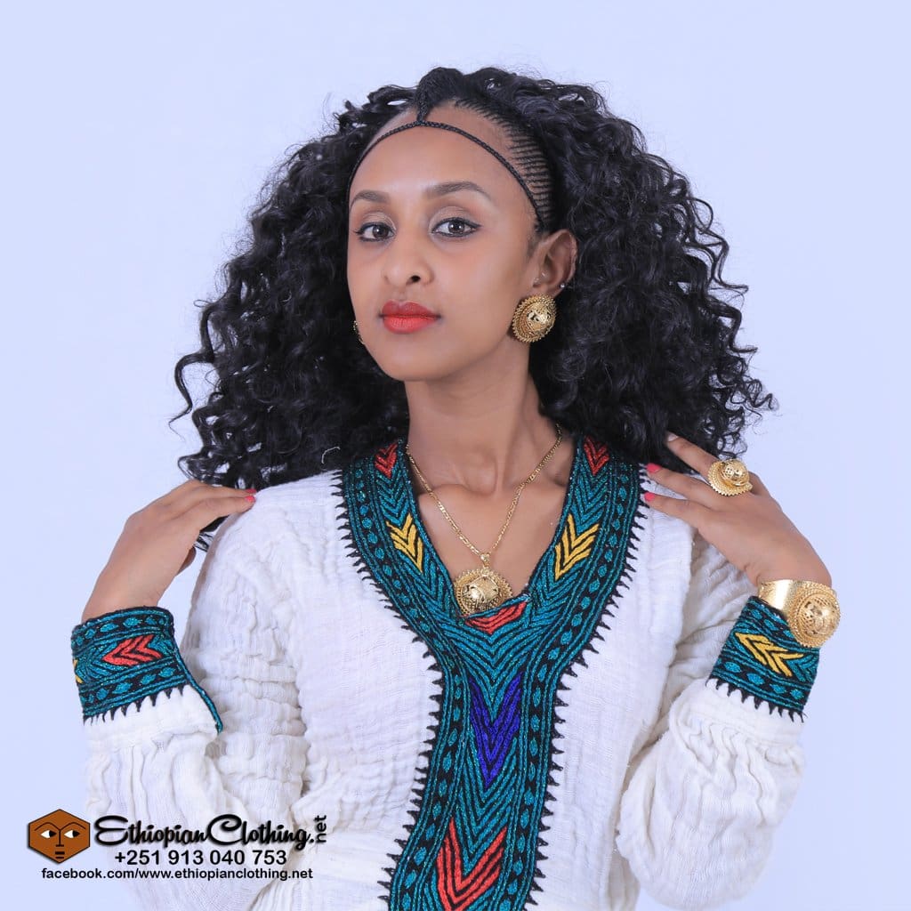 Hiwi Axum telfi - Ethiopian Traditional Dress
