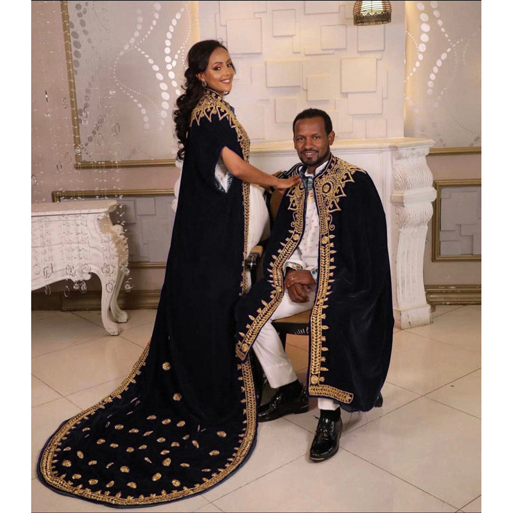 Ethiopian Wedding Kaba Black Ethiopian Wedding Kaba Black