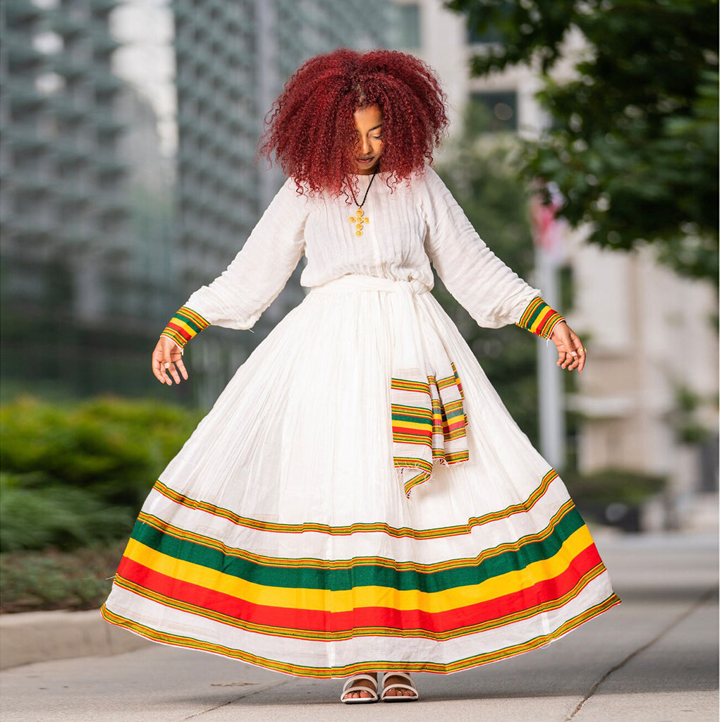 Hager Ethiopian dress S