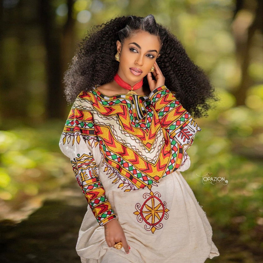 Ethiopian Traditional Dress - EthiopianClothing.Net