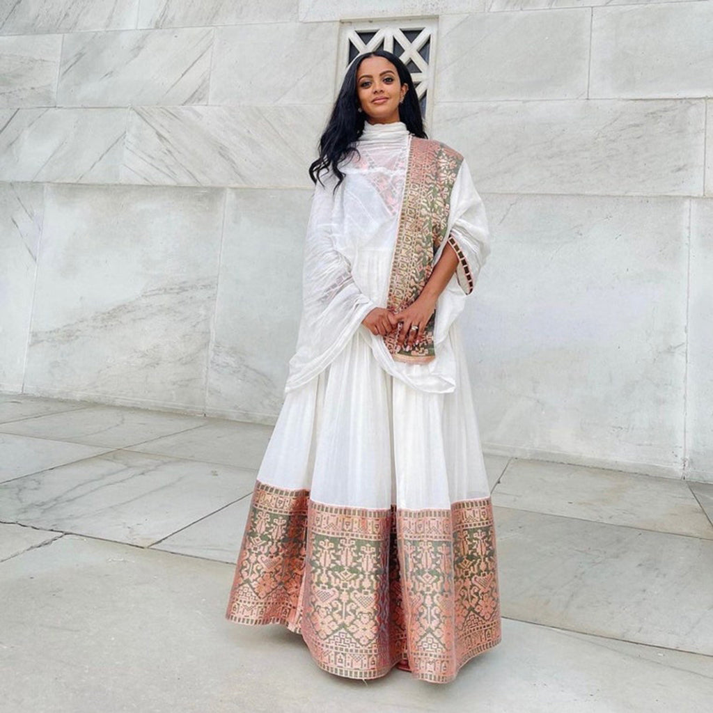 Ethiopian HabshaDress - Ethiopian Traditional Dress
