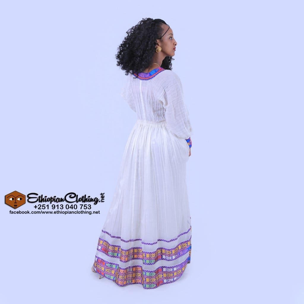 Jalele Habesha Kemis - Ethiopian Traditional Dress