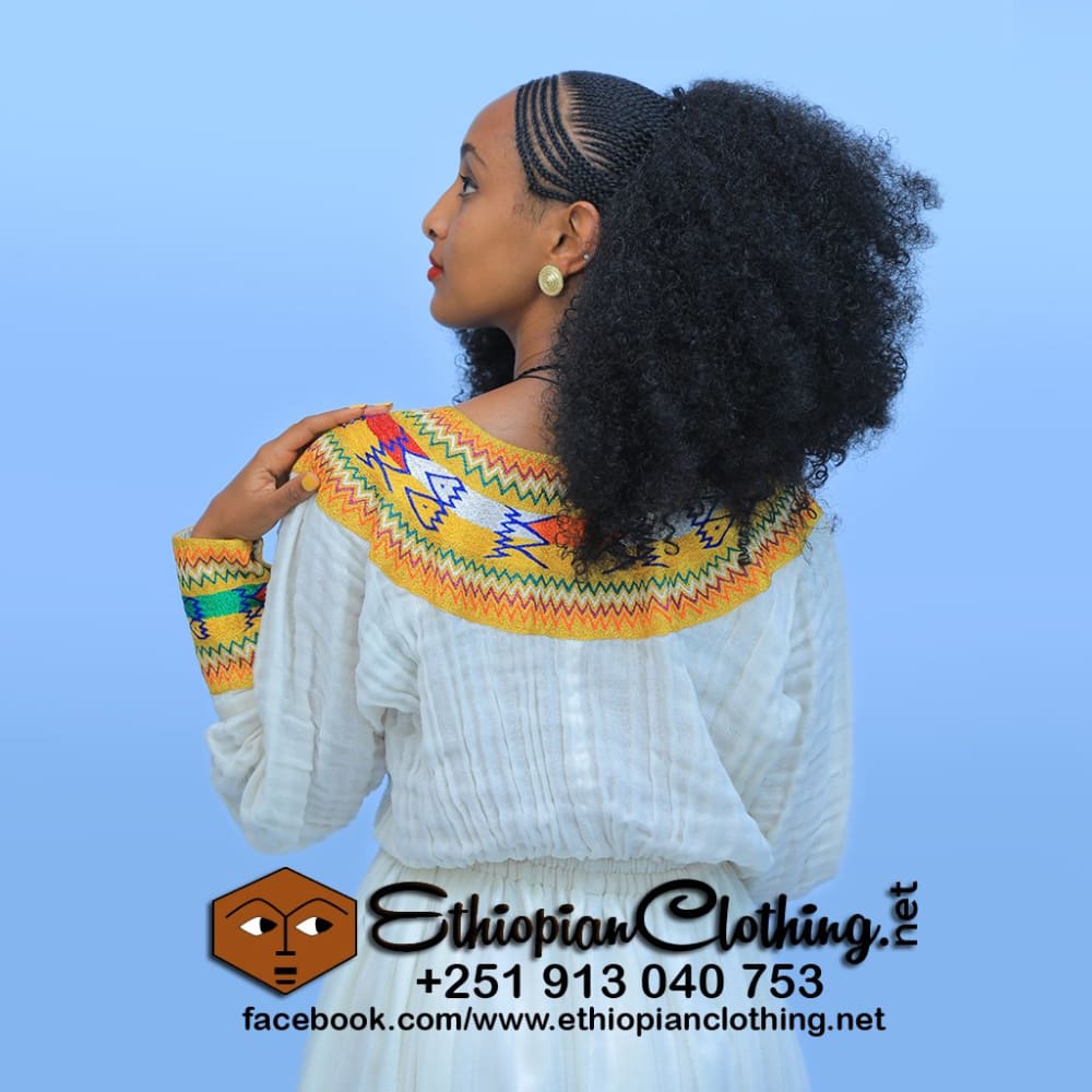 Jegol Ethiopian Dress - Ethiopian Traditional Dress